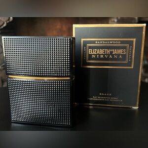 VINTAGE NEW~ELIZABETH and JAMES NIRVANA BLACK EDP SPRAY for Women 30 ml/1 oz